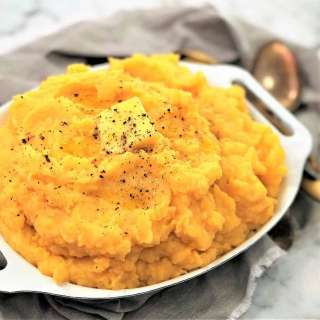 Potato and Pumpkin Ricotta Mash