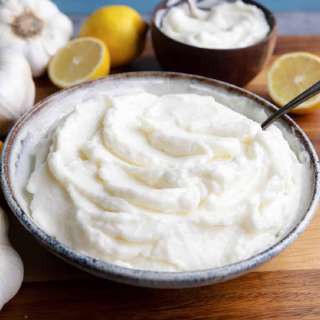 Toum Lebanese Garlic Sauce