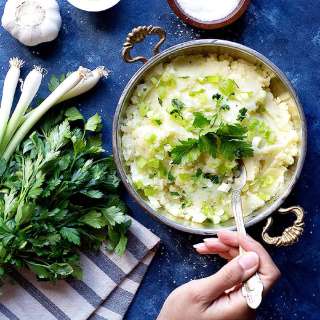 Skordalia Greek Potato and Garlic Dip