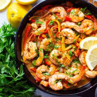 Mediterranean Style Shrimp Recipe