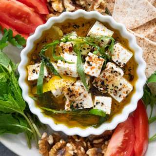 Best Marinated Feta Recipe