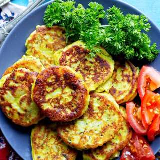 Persian Potato Patties (Kuku Sibzamini)