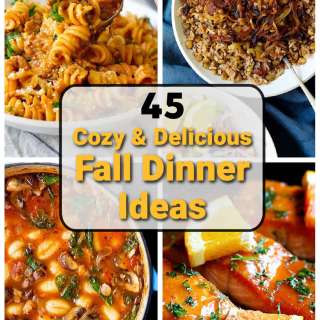 Fall Dinners You Will Love