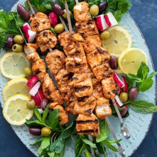 Grilled Chicken Kabobs