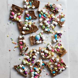 Easy Easter candy bark
