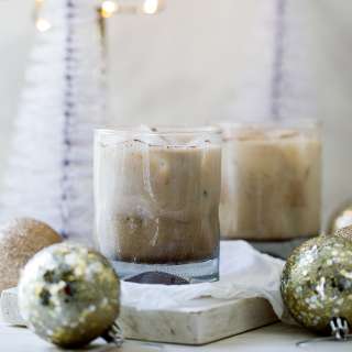Christmas spiced White Russian