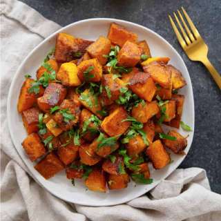 Best Roasted Butternut Squash Recipe with Honey and Lemon
