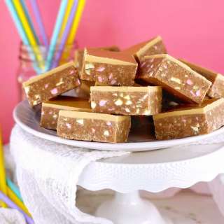Clinkers Slice with Caramilk - No Bake Recipe