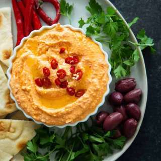 Tirokafteri (Greek Spicy Feta Dip)