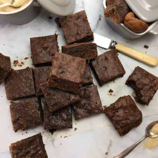 No-Crust Fig Brownies