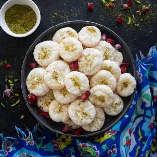 Shirini Nargili (Persian Coconut Cookies)