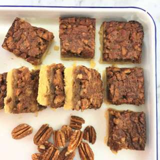 Butter Pecan Slice - Melt & Mix