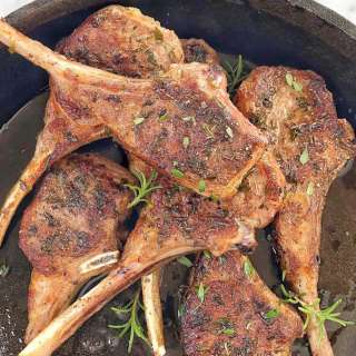 Lamb Lollipops with Herbs