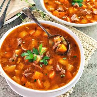Lamb Shank Soup