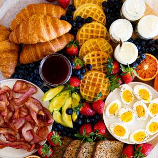 Easy breakfast board