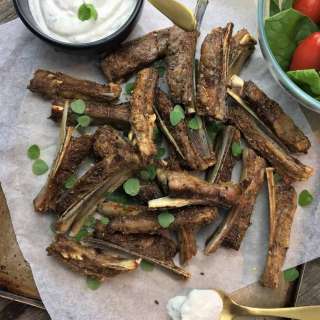Oven Roasted Lamb Ribs