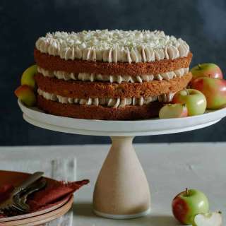 Apple Cake with a Chai Spiced Buttercream
