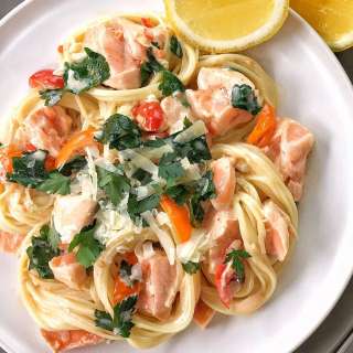 Pasta Alla Salmone - Easy Salmon Pasta