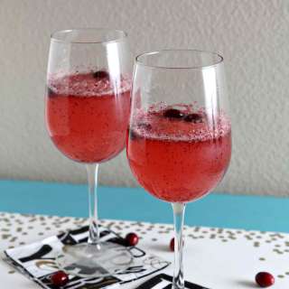 Cranberry Sparkler Mocktail