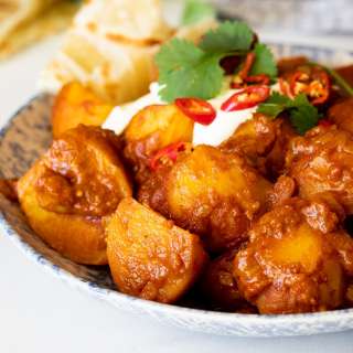 Easy potato curry