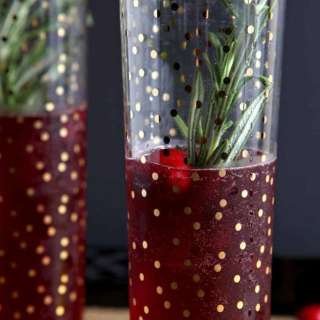 Cranberry Bellini