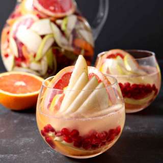 Winter White Sangria