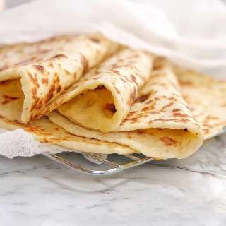 Soft Greek Flatbreads (No Yeast Pita Bread Recipe)