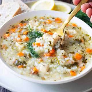 Lemon Chicken And Rice Soup Recipe