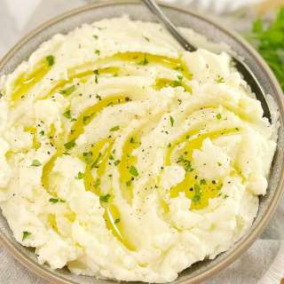 Luxurious Truffle Oil Mashed Potatoes