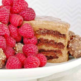 Chocolate Ripple Cake With Nutella