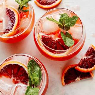 Blood Orange Shandy