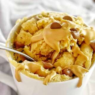 Peanut Butter Mug Cake (With Video)