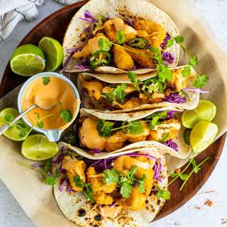 Bang bang Chicken Tacos