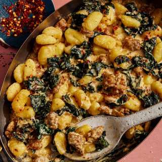 Baked Gnocchi (with Sausage and Kale)