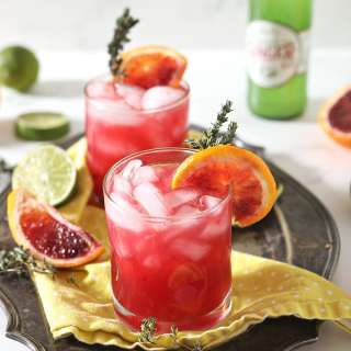 Blood Orange Mocktail Mule