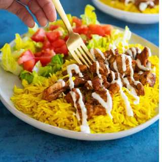 Halal Cart Chicken and Rice