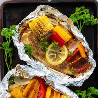 Grilled Tilapia In Foil