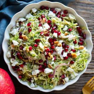 Shaved Brussels Sprouts Salad Recipe