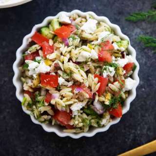 Mediterranean Orzo Salad Recipe