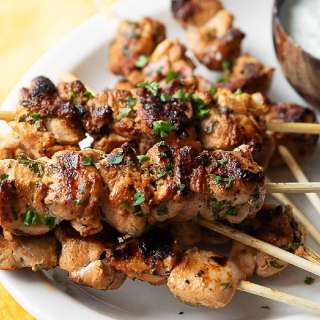 Mediterranean Grilled Chicken Skewers