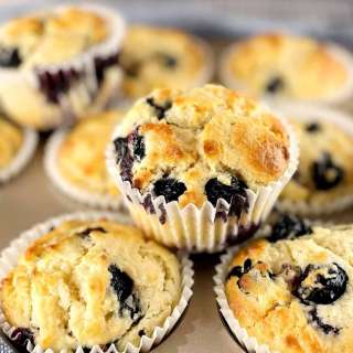 Buttermilk Blueberry Muffins