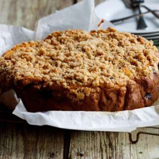 Ina Garten's blueberry crumb cake