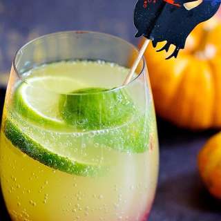 Green Halloween Punch