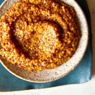 Homemade Whole Grain Mustard recipe
