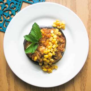 Persian Split Chickpea Stew- Khoreshte Gheimeh- Vegetarian Version