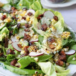 Lettuce Salad with Dates