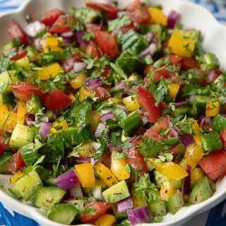 Best Middle Eastern Chopped Salad
