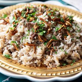 Hashweh Recipe (Arabic Ground Beef and Rice)