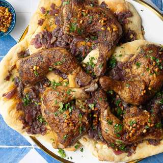 Musakhan (Palestinian Sumac Chicken and Onion)