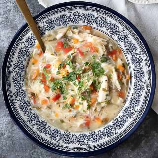 Creamy Chicken Vegetable Soup